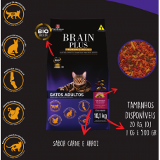 Ração Brain Plus Premium Especial Gatos Filhotes Sabor Frango e