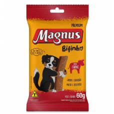 Petisco Magnus Bifinho Mastigável Carne 60g