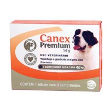 Canex Premium 3,6g 2 comprimidos