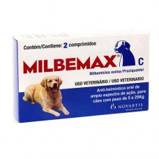 Milbemax C Cães de 5kg a 25kg 