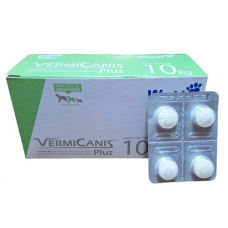 Combo Vermífugo Vermicanis Plus 800mg 4cp com 10 cartelas